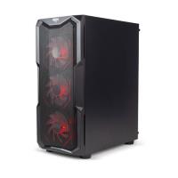 AIGO AQUARIUS Mesh 650W 80+ ARGB  L17 ARGB x3,ARGB fans x1 Mid Tower KASA